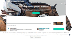 Desktop Screenshot of laequitacion.com